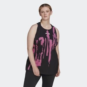 NWT Adidas X Thebe Magugu Tennis New York Y-Tank Top